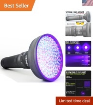Powerful UV LED Flashlight V2 - 385-395nm, Ideal for Home and Commercial... - €77,02 EUR