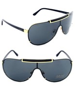 VERSACE Sunglasses Men&#39;s VE2140 1002/87 Black-Gold / Grey Lens - $2,240.90 MXN