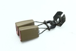 2002-2008 JAGUAR X-TYPE REAR LEFT AND MIDDLE SEAT BELT BUCKLE BEIGE H1312 image 2
