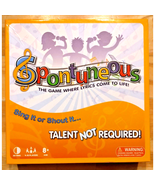 Spontuneous - The Song Game Sing It or Shout It No Talent Required Box F... - $13.85