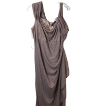 Alex Evenings Women&#39;s Plus Size Long Cold Shoulder Dress (Size 20W) - £62.20 GBP