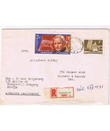 Stamps Art Hungary Envelope Budapest Musician Composer - £3.09 GBP