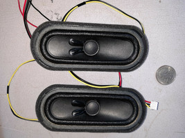 20LL44 Pair Of Speakers From Philips 50PFL5704 Parts (New Cracked Screen), Jingl - $10.31