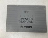 2001 Mazda MPV Owners Manual Handbook OEM F04B32013 - $26.99