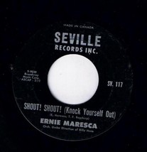 Ernie Maresca Shout Shout Knock Yourself Out 45 rpm Crying Like A Baby O... - £3.91 GBP