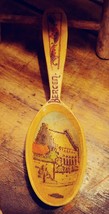 Vintage Wooden Bergen Norway Spoon - £9.43 GBP