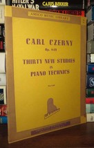 Czerny, Carl Thirty New Studies In Piano Technics Vintage Copy - £90.81 GBP