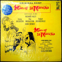 &quot;Man Of La Mancha&quot; Original Broadway Cast, Richard Kiley, Irving Jacobso... - $3.79