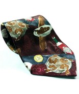 Tabasco Hot Sauce Shrimp Cocktail Seafood Breadstick Silk Necktie - $13.02