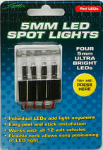 Street FX LED Spot Lights Red LEDs 1044402 - $12.99