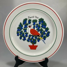 Sally Merwin 12 Days of Christmas Taylorton Potteries Dinner Plate Fourt... - $24.01
