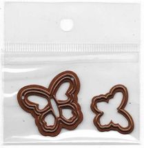 Spellbinders. Butterfly Die Set. Up tp app 2.5x2cm - $4.06 CAD