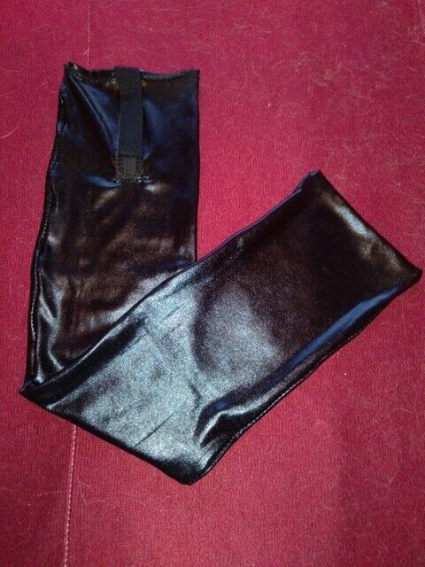 Shiny Black Four Way  Stretch Lycra Horse Tail Bag - $8.00