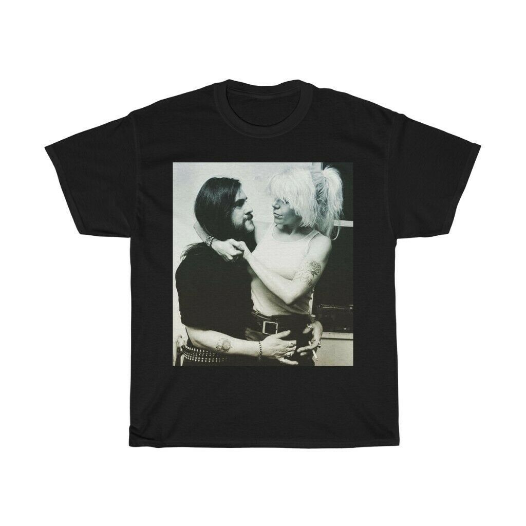 Plasmatics WENDY O Williams and LEMMY of Motorhead Short Sleeve Tee - T