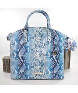 Brahmin Large Duxbury Joyful Oceangrove Python Leather Satchel Tote Bag NWT - €335,10 EUR