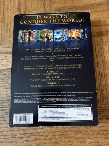 Command And Conquer The First Decade PC CD Rom Computer Game Item image 3