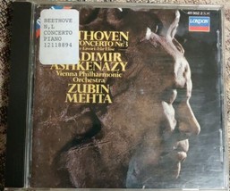 Beethoven Piano Concerto 3 Für Elise - Vladimir Ashkenazy Vienna Philharmonic - £6.56 GBP