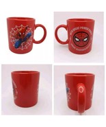 Spiderman Coffee 20 oz Mug Marvel Red Spider Man Cup - $21.77