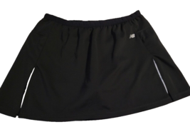 New Balance Medium Black Tennis SKIRT Stretch Activewear Workout Shorts  - £7.63 GBP