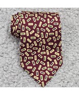 Christian Dior Neck Tie Purple Geometric 100% Silk Made in USA Confetti - £23.61 GBP