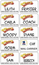 10 CHEERS BAR cast Name Badges with pin Fastener Halloween Costume Cosplay Prop - £96.36 GBP