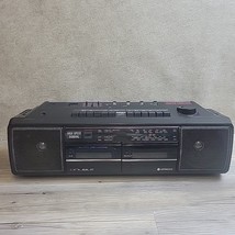 Vintage Hitachi TRK-W350W Portable Stereo Boombox Cassette Does Not Work - £24.15 GBP