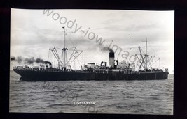 bf1799 - Lamport &amp; Holt Line Cargo Ship - Tintoretto - bt.1902. B Feilden photo - £2.10 GBP