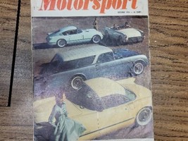 Motorsport MagaIne October 1954 - £14.67 GBP