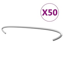 vidaXL Galvanized Steel Gabion Hooks - 19.7" Durable & Weather-Resistant Garden - €72,06 EUR