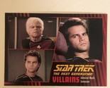 Star Trek The Next Generation Villains Trading Card #30 Captain Mark Jam... - $1.97