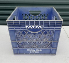 Vtg.  Milk Crate Marva Maid  Quality Heavy Duty Crate 13&quot; X 13&quot; x11&quot;  Lt... - £21.70 GBP