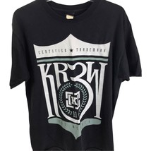 KR3W Krew T Shirt Size M Mens Skateboarding Skate Logo Tee Black Streetwear - £14.31 GBP