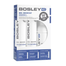 Bosley MD BosRevive Starter Kit for Non Color-Treated Hair, 3 Piece