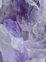 Amethyst Quartz Quality Raw Natural Mineral Small Crystals Specimens-Dar... - $13.36+