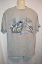 Delta Pro Weight T-Shirt Chopper Motorcycle An American Tradition Large ... - $11.40