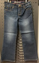 NWT CRAZY 8 Girls Size 7 Reg Denim BOOTCUT Jeans Pants Adjustable Waist ... - £7.18 GBP