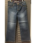 NWT CRAZY 8 Girls Size 7 Reg Denim BOOTCUT Jeans Pants Adjustable Waist ... - $12.32 CAD