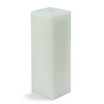 Jeco CPZ-151-12-0 3 x 9 in. Square Pillar Candle, White - 12 Piece - £148.06 GBP