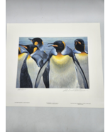 Robert Bateman Autograph King Penguin Limited Print - Artist Signed - £232.91 GBP