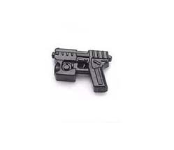 Handgun with light semiautomatic pistol weapon Gun Minifigure US Toy - $2.00