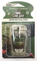 Yankee Candle Simply Home Car Jar CHRISTMAS PINE NOS New Oldstock 2011 - $8.00