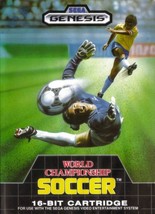World Championship Soccer - Sega Genesis  - £6.63 GBP