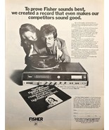 FISHER - High Fidelity - Record Player - 100W 4-channel-AM/FM-1972 VTG P... - $209.06 MXN