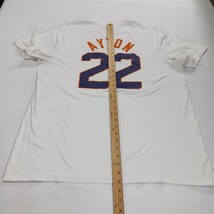 The Nike Tee NBA Deandre Ayton #22 Phoenix Suns Men's White T-Shirt Size XL image 9