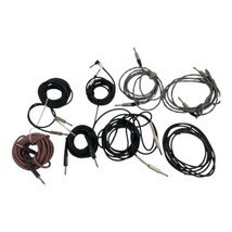 Lot of 8: 10ft Electric Guitar Cable -Whirlwind Leader Neutrik Kirlin etc. - $49.49