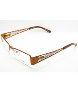 AZZARO Copper Semi-Rimless Eyeglasses 3556 C6 51mm French Design - $75.05