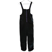 C9 by Champion Black Purple Trim Snow Bibs Pants Girls XL 14/16 - £20.04 GBP