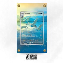 Swanna 110/086 Pokémon Extended Artwork Display Case - €25,77 EUR Swanna 110/086 Pokémon Extended Artwork Display Case - €25,77 EUR