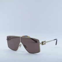 MIU MIU MU51ZS ZVN70D Shiny Pale Gold/Brown Mirror Silver Internal Viole... - $314.57