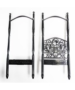 2009 Barbie 3 Story Dream Townhouse Black Bed Headboard Footboard Pieces... - £7.06 GBP